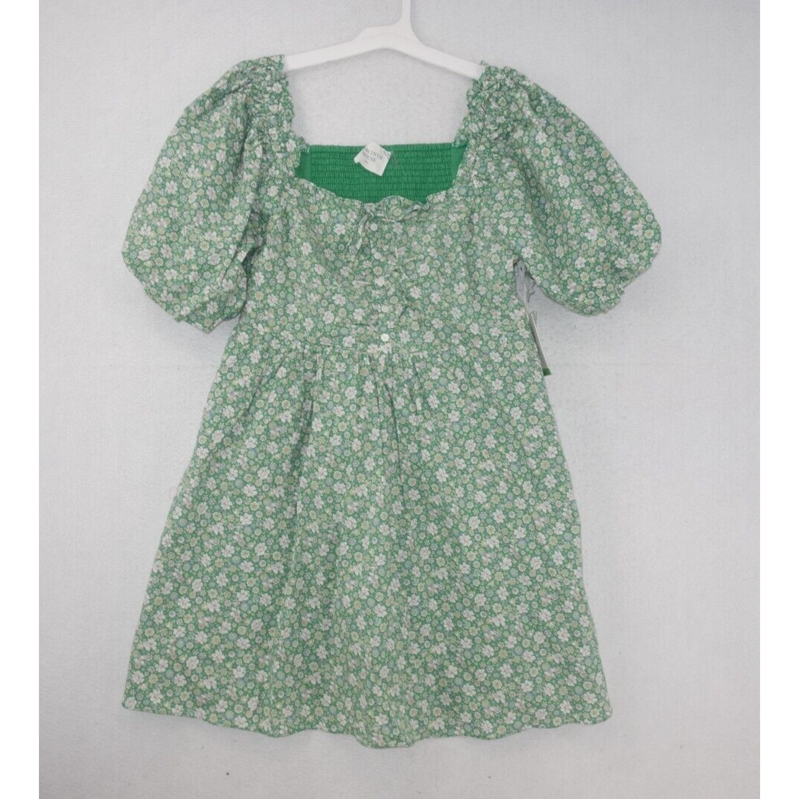 New Hyacinth House By Tuckernuck Green Floral Emmaline Mini Dress Women's Xxl 2x